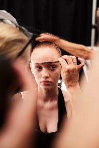 Backstage at Hood by Air RTW Spring 2017