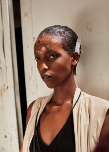 Backstage at Hood by Air RTW Spring 2017
