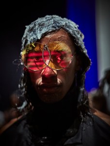 Backstage at Hood by Air RTW Spring 2017