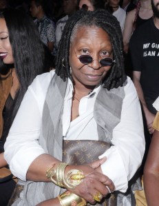 Whoopi Goldberg at HBA RTW Spring 2017