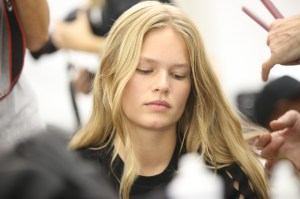 Backstage at Isabel Marant RTW Spring 2017