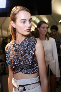 Backstage at Isabel Marant RTW Spring 2017