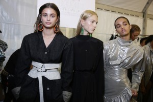 Backstage at Isabel Marant RTW Spring 2017
