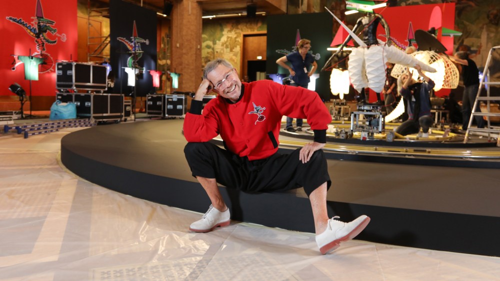 Jean-Paul Goude at the Palais de la Porte Dorée