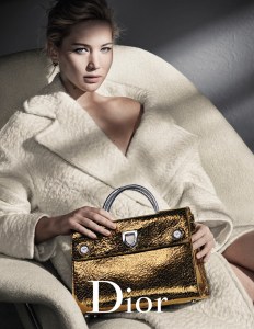 Dior fall 2016 ad campaign featuring Jennifer Lawrence