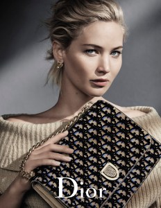 Dior fall 2016 ad campaign featuring Jennifer Lawrence