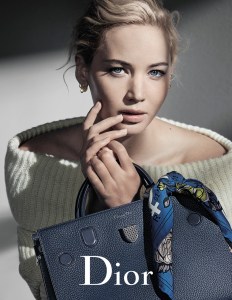Dior fall 2016 ad campaign featuring Jennifer Lawrence