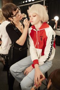 Bakstage at Jeremy Scott RTW Spring 2017