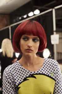 Bakstage at Jeremy Scott RTW Spring 2017
