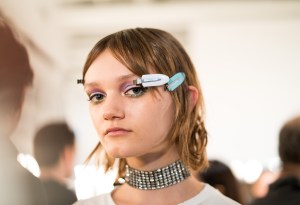 Backstage at Jill Stuart RTW Spring 2017