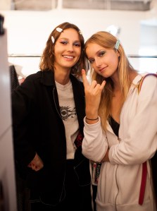 Backstage at Jill Stuart RTW Spring 2017