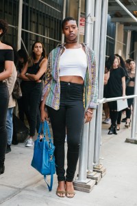 Scenes from Kanye West's open casting call for models.