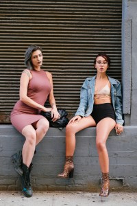 Scenes from Kanye West's open casting call for models.