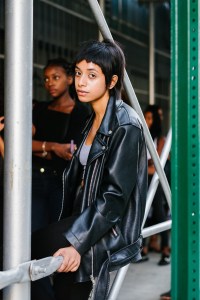 Scenes from Kanye West's open casting call for models.