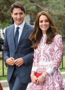 Kate Middleton Prince William Justin Trudeau