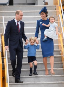 Kate Middleton Prince William Prince George Princess Charlotte