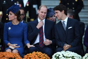 Kate Middleton Prince William Justin Trudeau