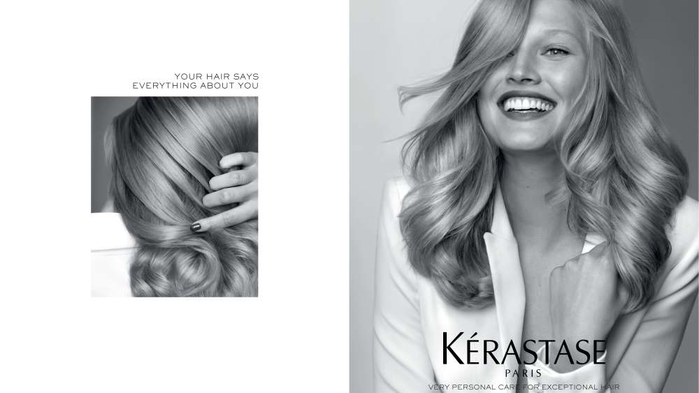 The new Kérastase advertising