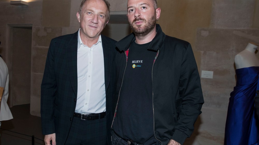 François-Henri Pinault and Demna Gvasalia