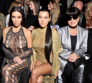 Kim, Khloe and Kris Kardashian