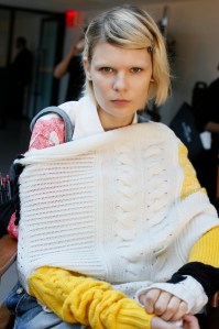 Backstage at Michael Kors RTW Spring 2017