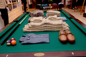 The atmosphere at the Lands' End store.