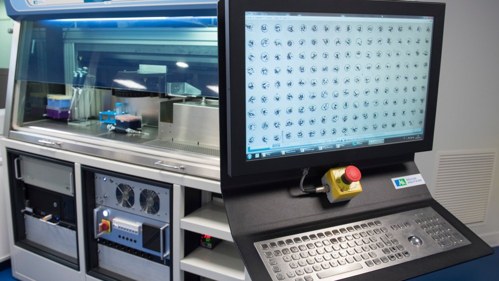 A laser bioprinter