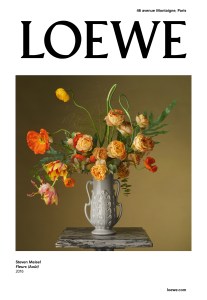 Loewe's outdoor campaign shot by Steven Meisel.