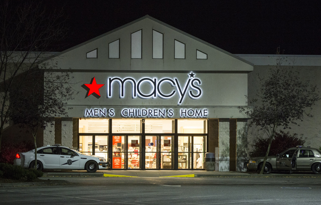 The Macy's store at the Cascade Mall in Burlington, Wash.