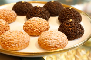 Vanilla Choux and Chocolate Choux