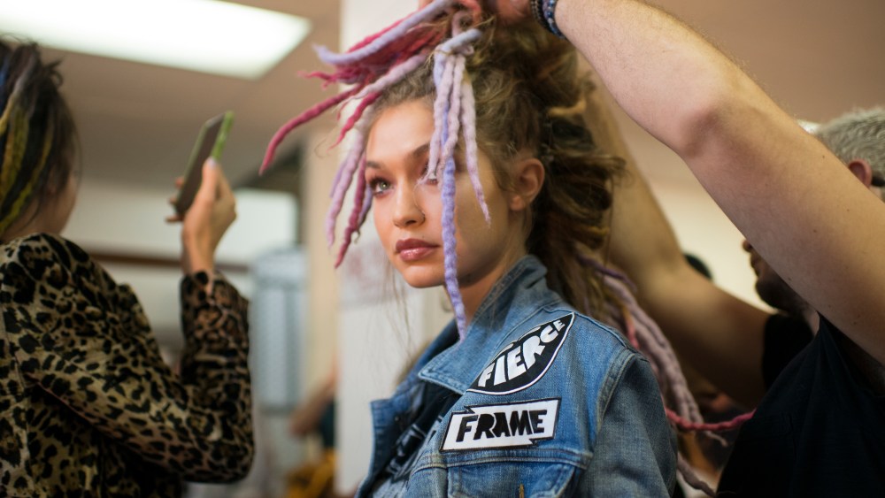 Backstage at Marc Jacobs RTW Spring 2017