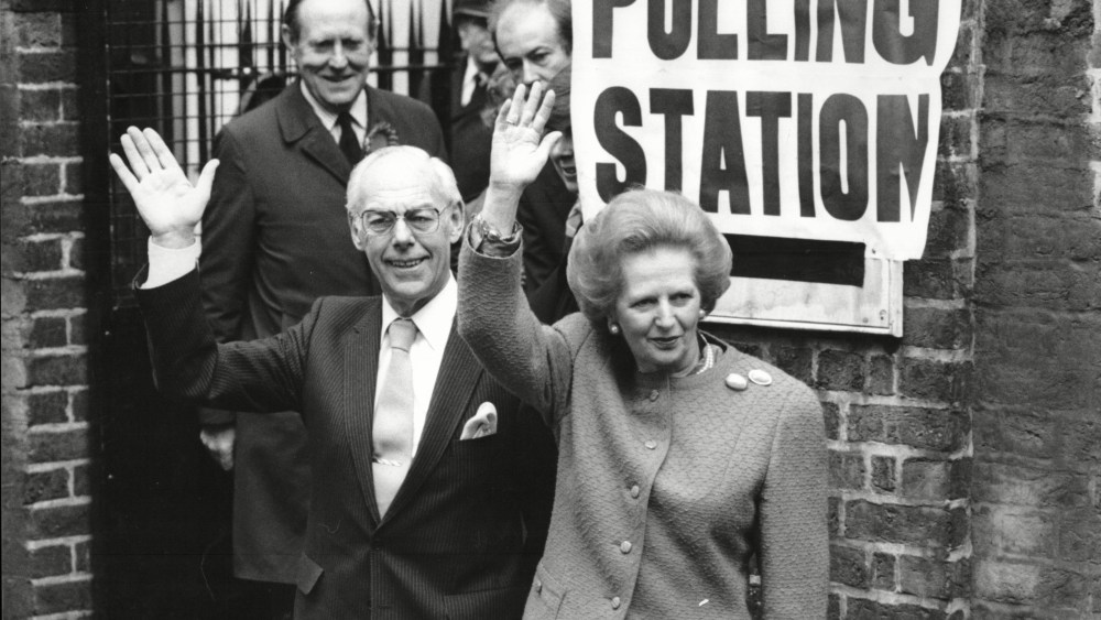 Denis and Margaret Thatcher