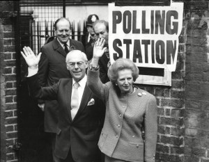 Denis and Margaret Thatcher
