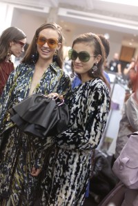 Backstage at Marni Spring 2017