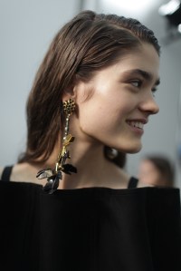 Backstage at Marni Spring 2017