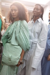 Backstage at Marni Spring 2017