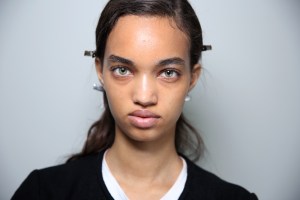 Backstage at Marni Spring 2017