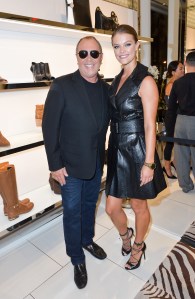 Michael Kors and Nina Agdal