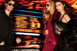 A visual from the from the MICHAEL Michael Kors holiday '16 ad campaign.