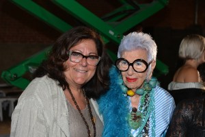 Fern Mallis and Iris Apfel Front row at Monse RTW Spring 2017