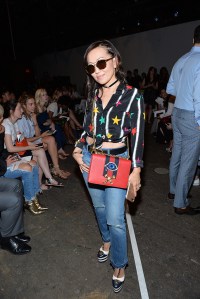 Tina Craig Front row at Monse RTW Spring 2017