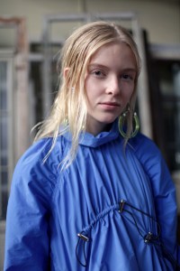 Backstage at MSGM Spring 2017