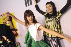 Backstage at MSGM Spring 2017