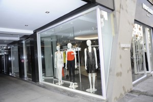 The Mugler boutique on Faubourg Saint Honoré