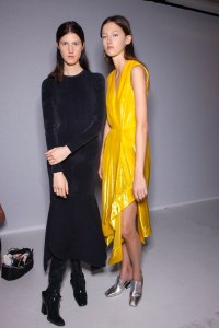 Backstage at Mulberry RTW Spring 2017