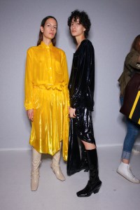 Backstage at Mulberry RTW Spring 2017