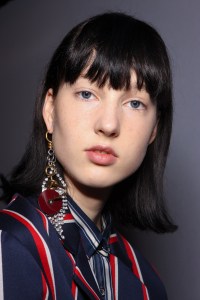 Backstage at Mulberry RTW Spring 2017