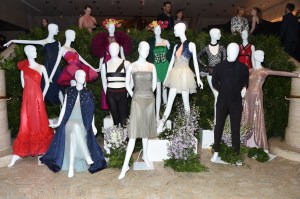 The costume exhibition at the Gala.