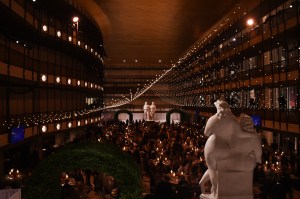 The atmosphere at the New York City Ballet Fashion Gala.