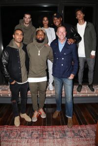 David Helwani, Odell Beckham Jr., and Kevin Harter